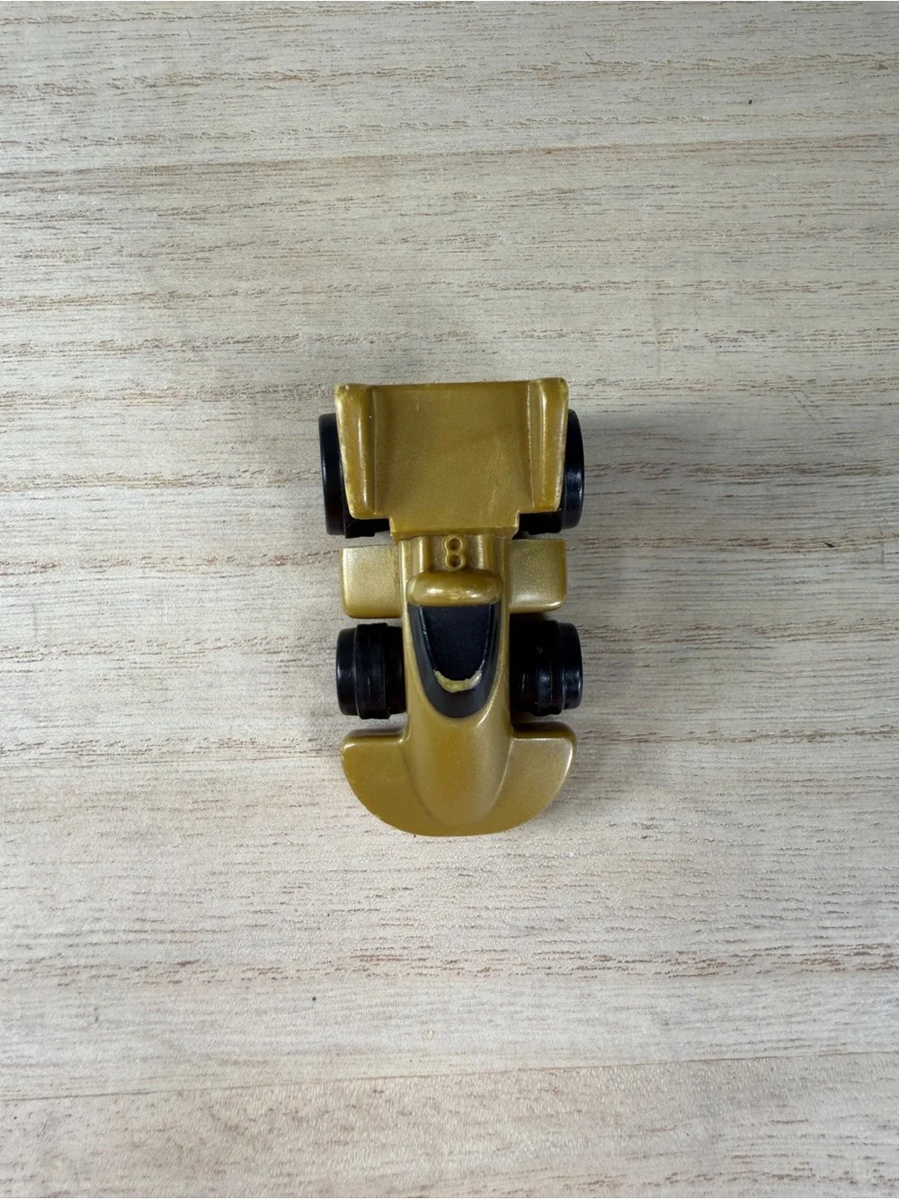 VTG 1997 Fisher Price Spiral Speedway Gold Race Car Replacement Vehicle 71146